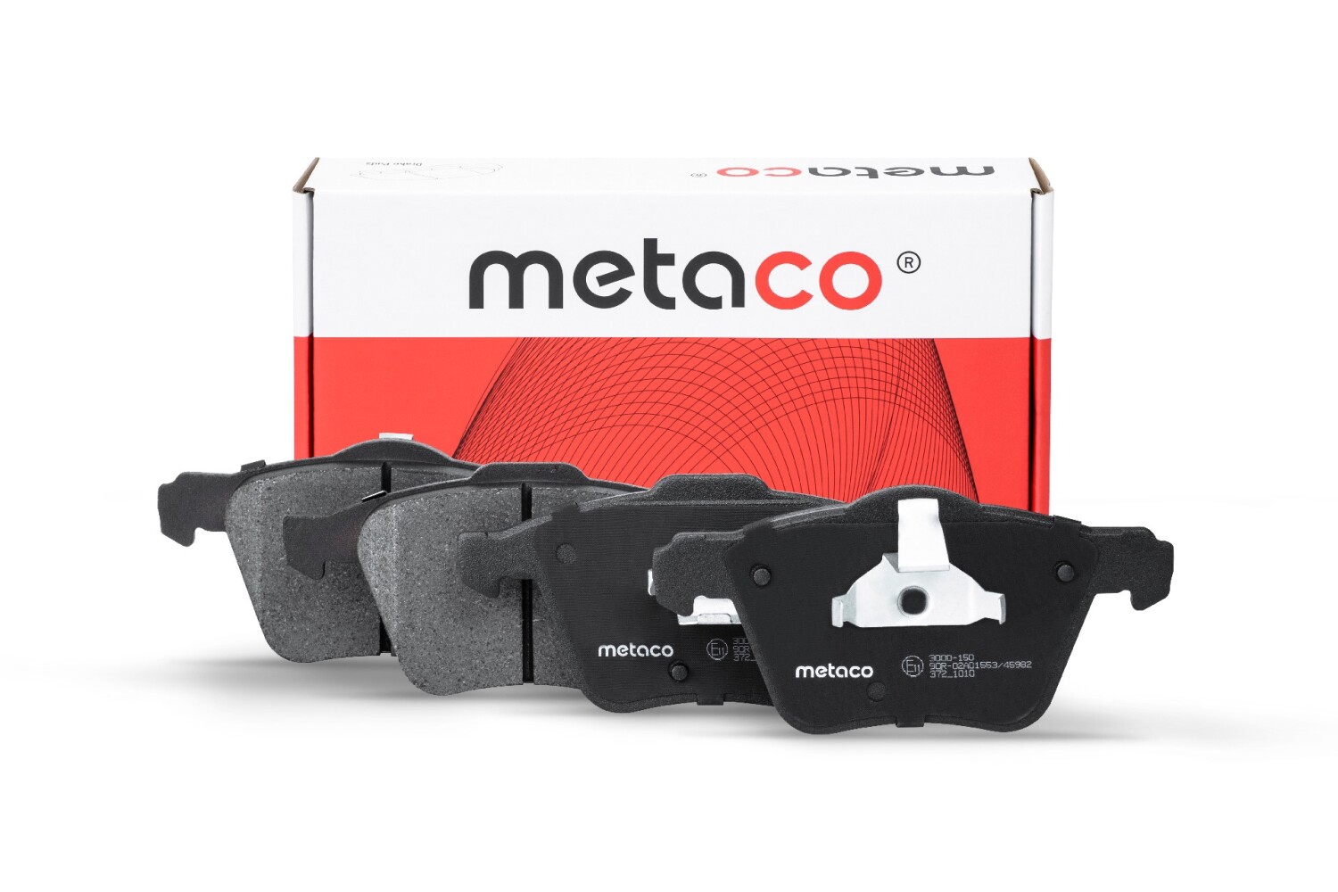 METACO 3000150 Колодки тормозные дисковые | перед |