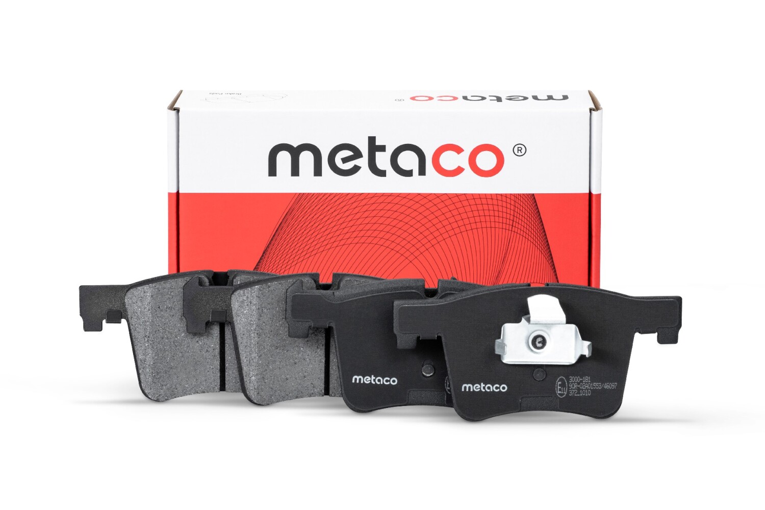 METACO 3000181 Колодки тормозные дисковые | перед |