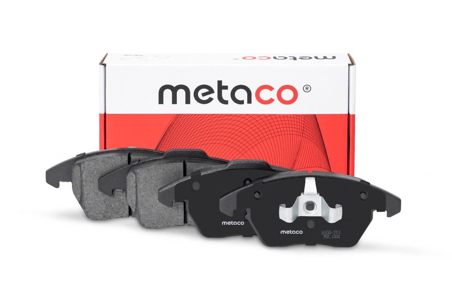 METACO 3000213 Колодки тормозные дисковые | перед |