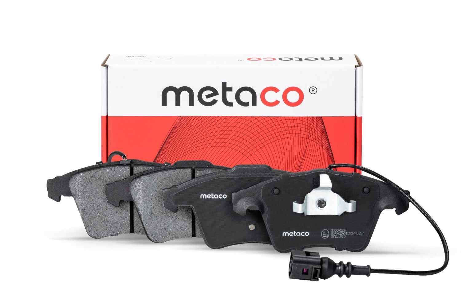 METACO 3000226 Колодки тормозные дисковые | перед |