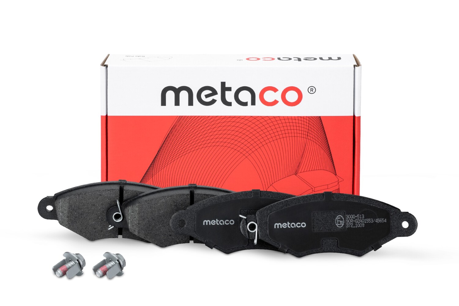 METACO 3000513 Колодки тормозные дисковые | перед |