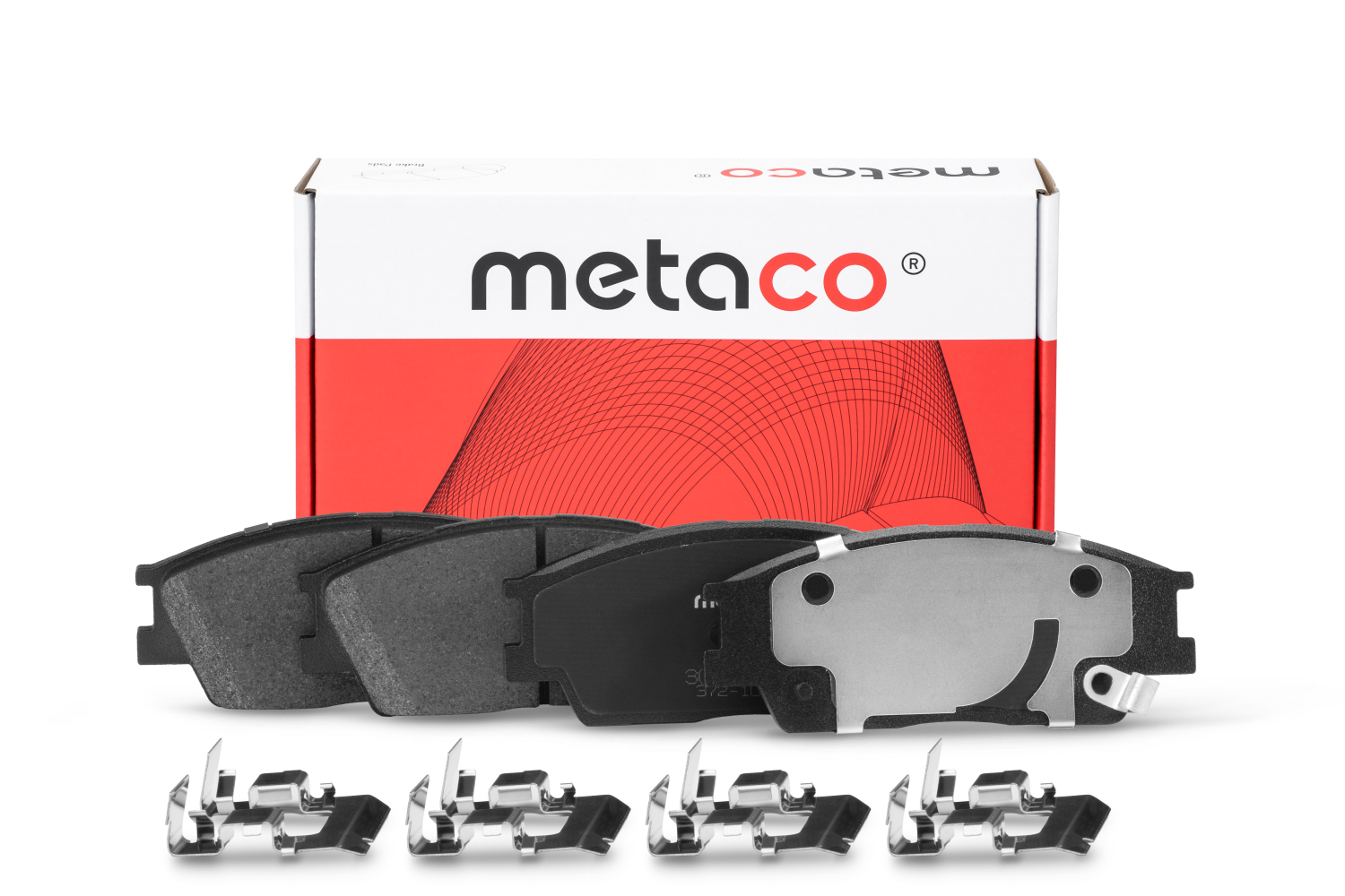 METACO 3000549 Колодки тормозные дисковые | перед |