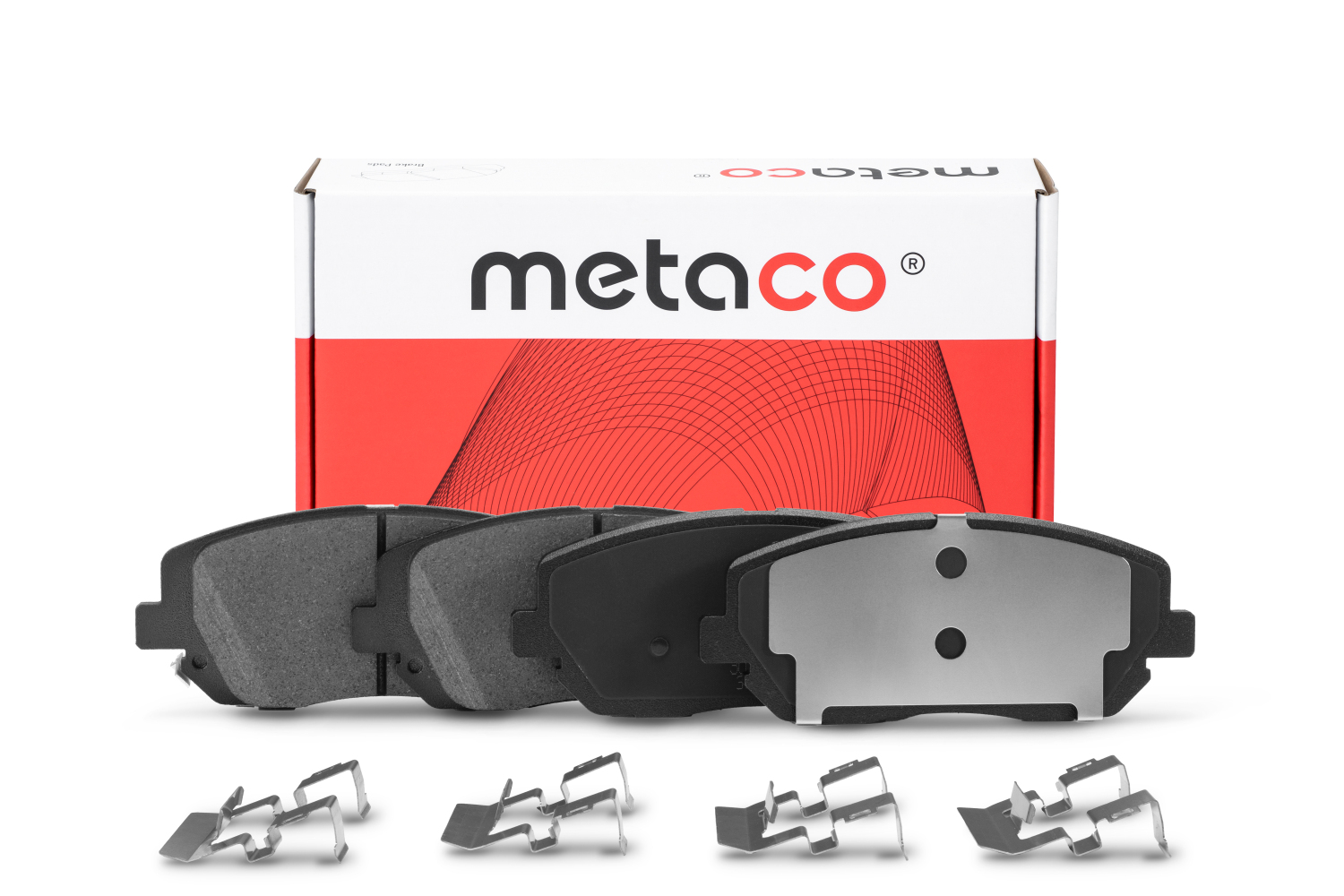 METACO 3000552 Колодки тормозные передние к-кт