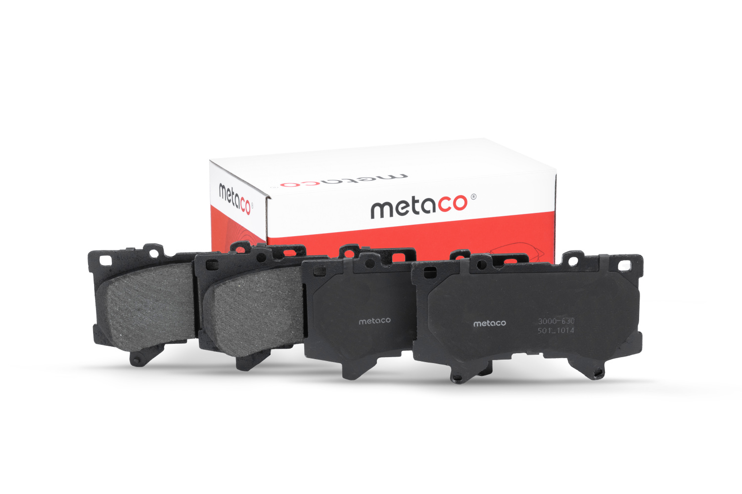 METACO 3000630 Колодки тормозные передние к-кт