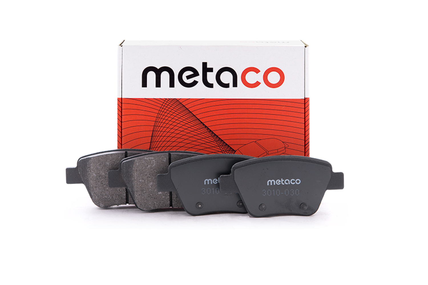 METACO 3010030 Колодки тормозные задние дисковые к-кт