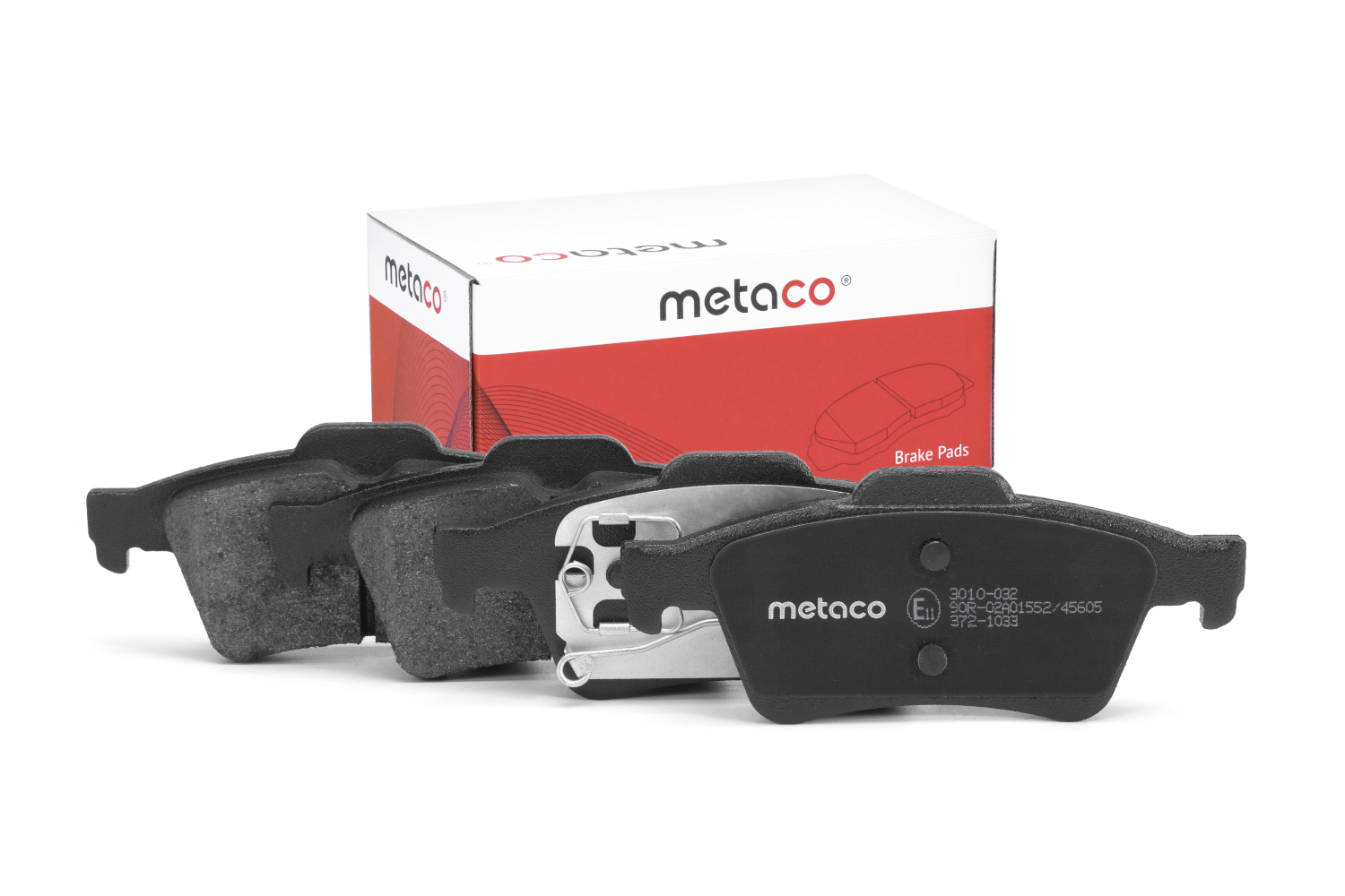 METACO 3010032 Колодки тормозные дисковые | зад |
