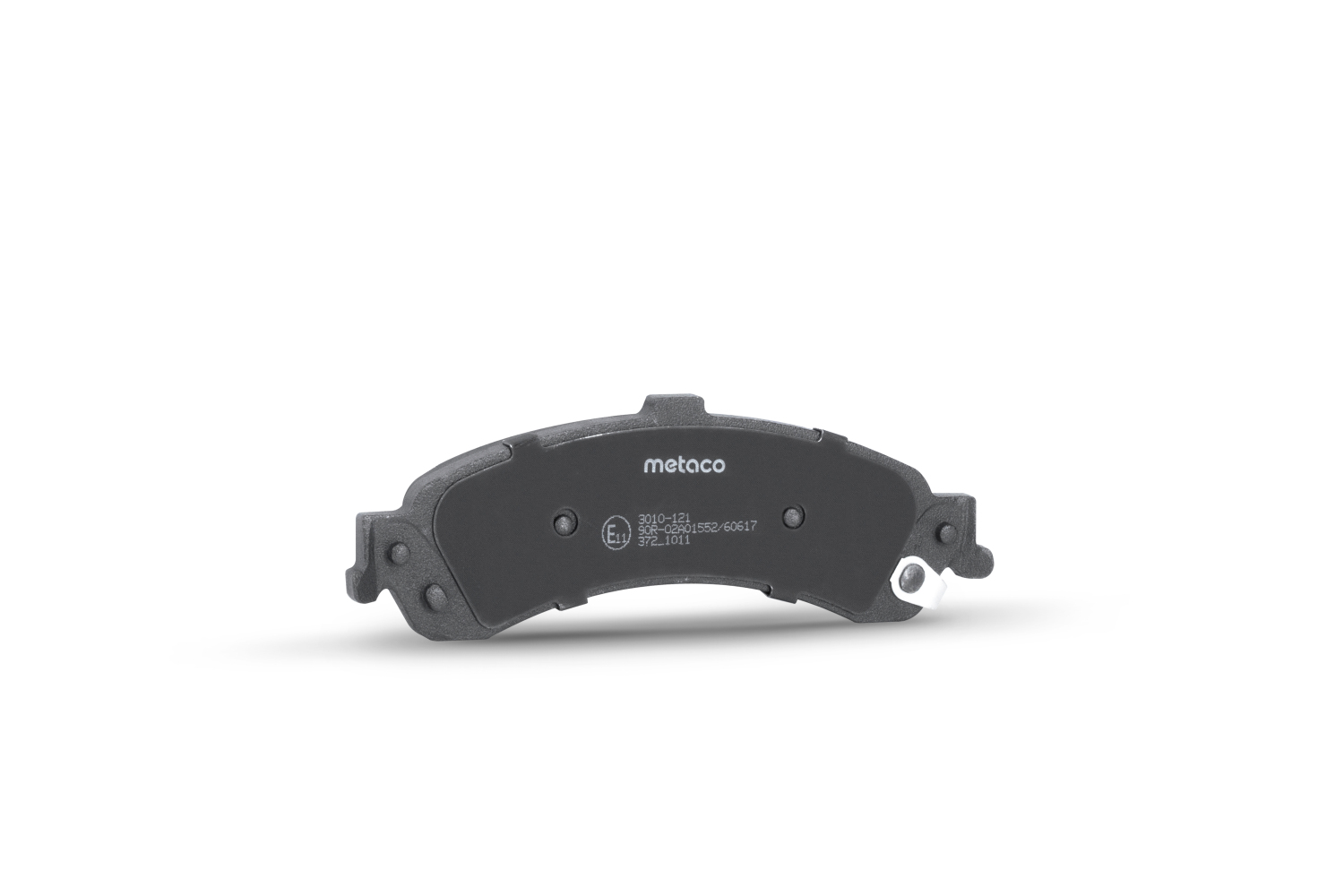 METACO 3010121 Колодки тормозные задние дисковые к-кт