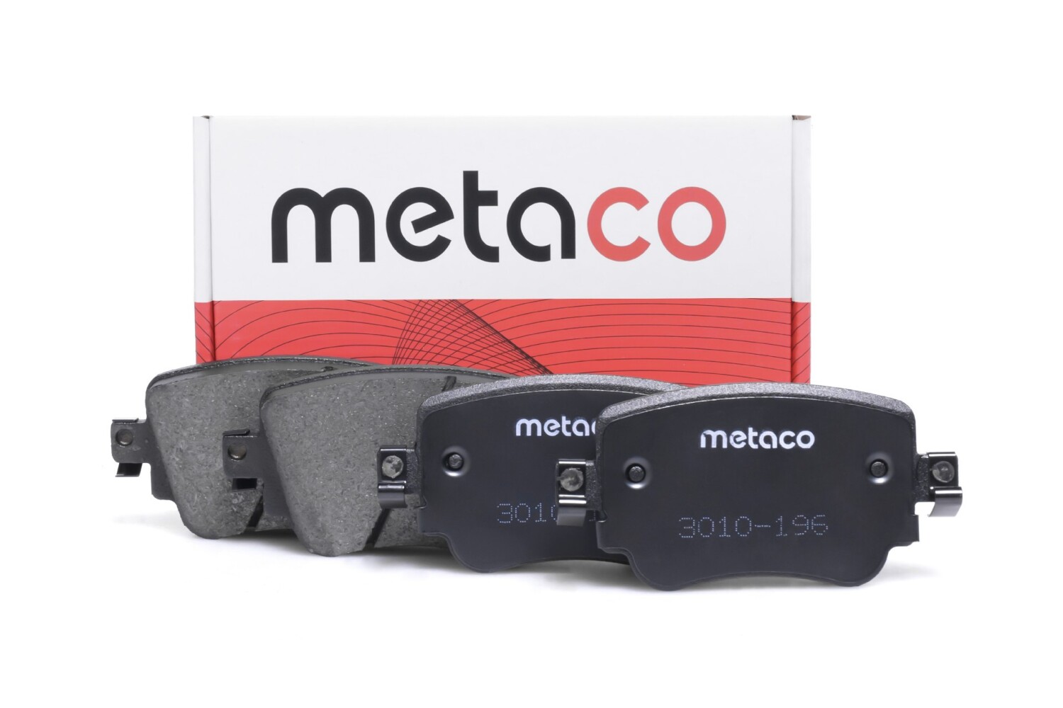 METACO 3010196 Колодки тормозные задние дисковые к-кт