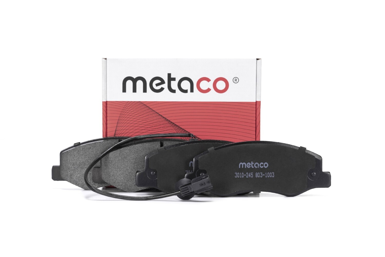 METACO 3010245 Колодки тормозные задние дисковые к-кт