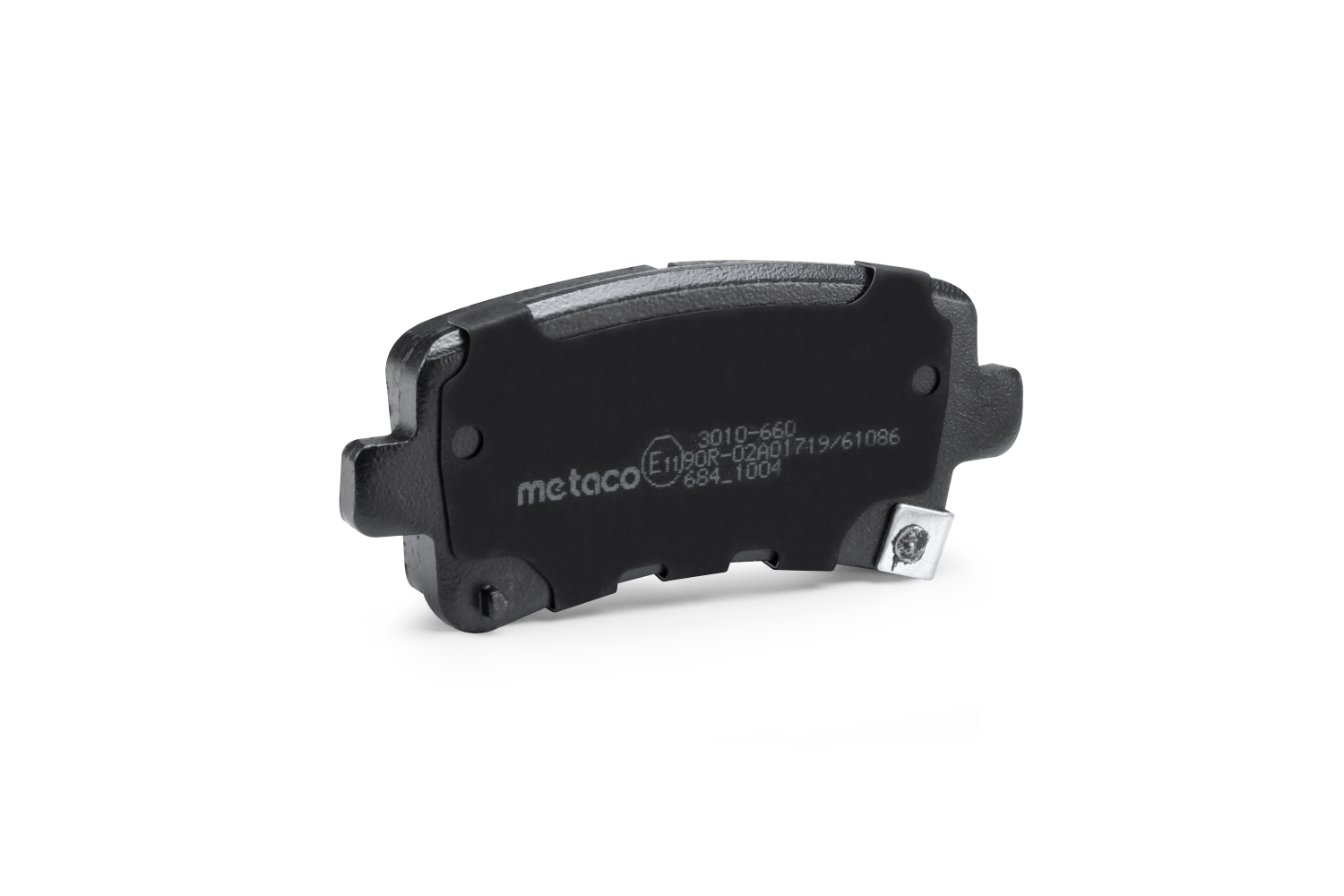 METACO 3010660 Колодки тормозные дисковые | зад |