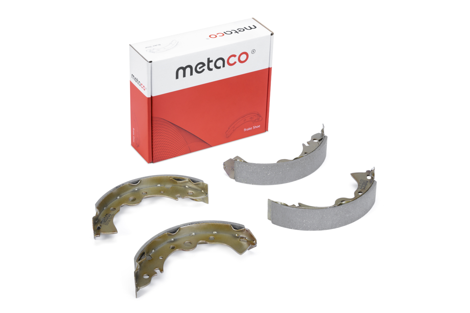 METACO 3020006 Колодки тормозные барабанные | зад |