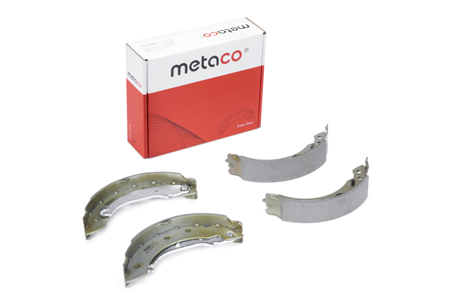 METACO 3020008 Колодки тормозные барабанные | зад |