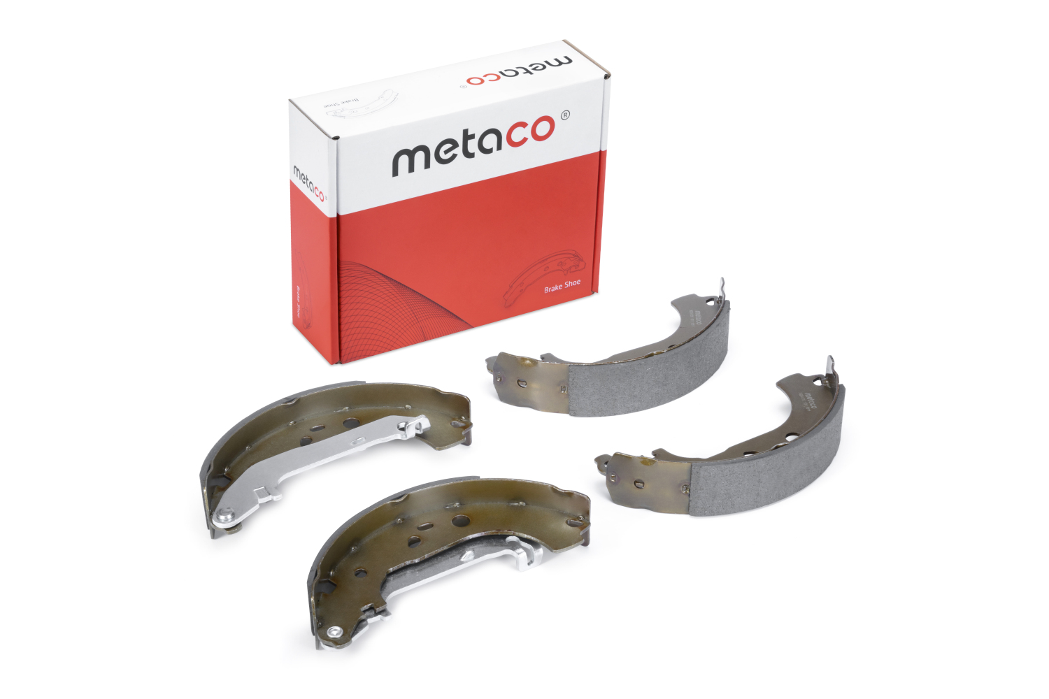 METACO 3020009 Колодки тормозные барабанные | зад |