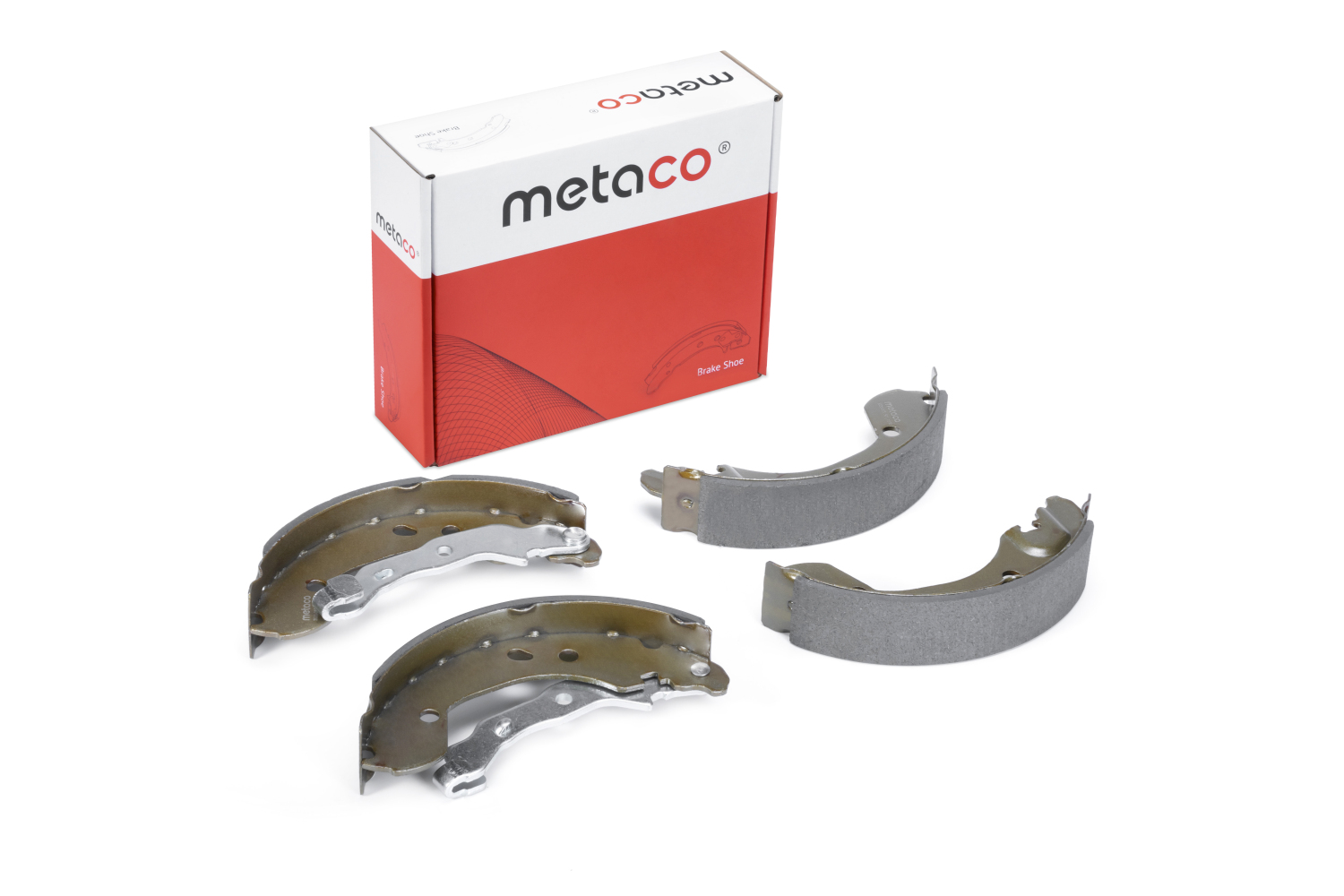 METACO 3020015 Колодки тормозные барабанные | зад |