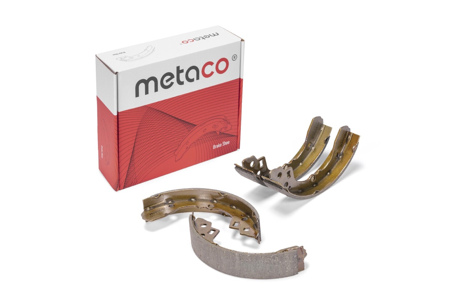 METACO 3020017 Колодки тормозные барабанные | зад |
