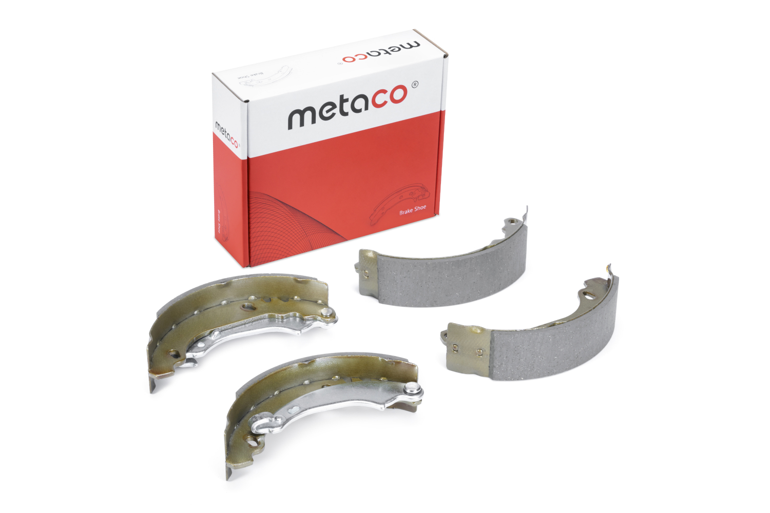 METACO 3020019 Колодки тормозные барабанные | зад |