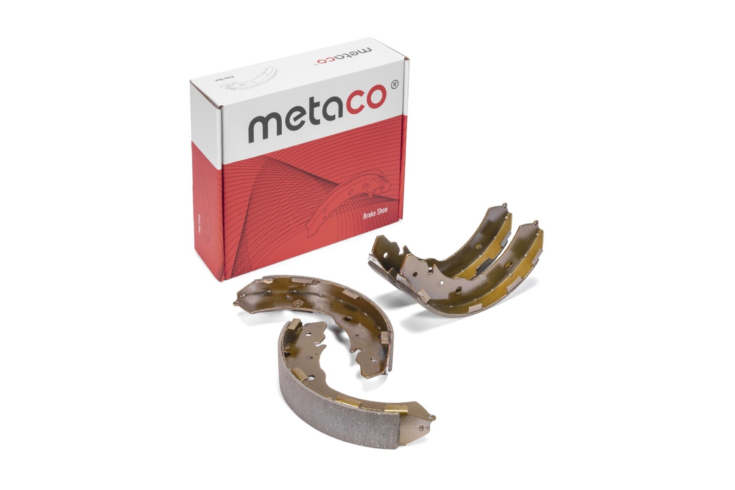 METACO 3020021 Колодки тормозные барабанные | зад |