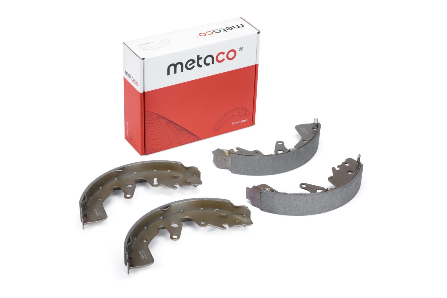 METACO 3020023 Колодки тормозные барабанные | зад |