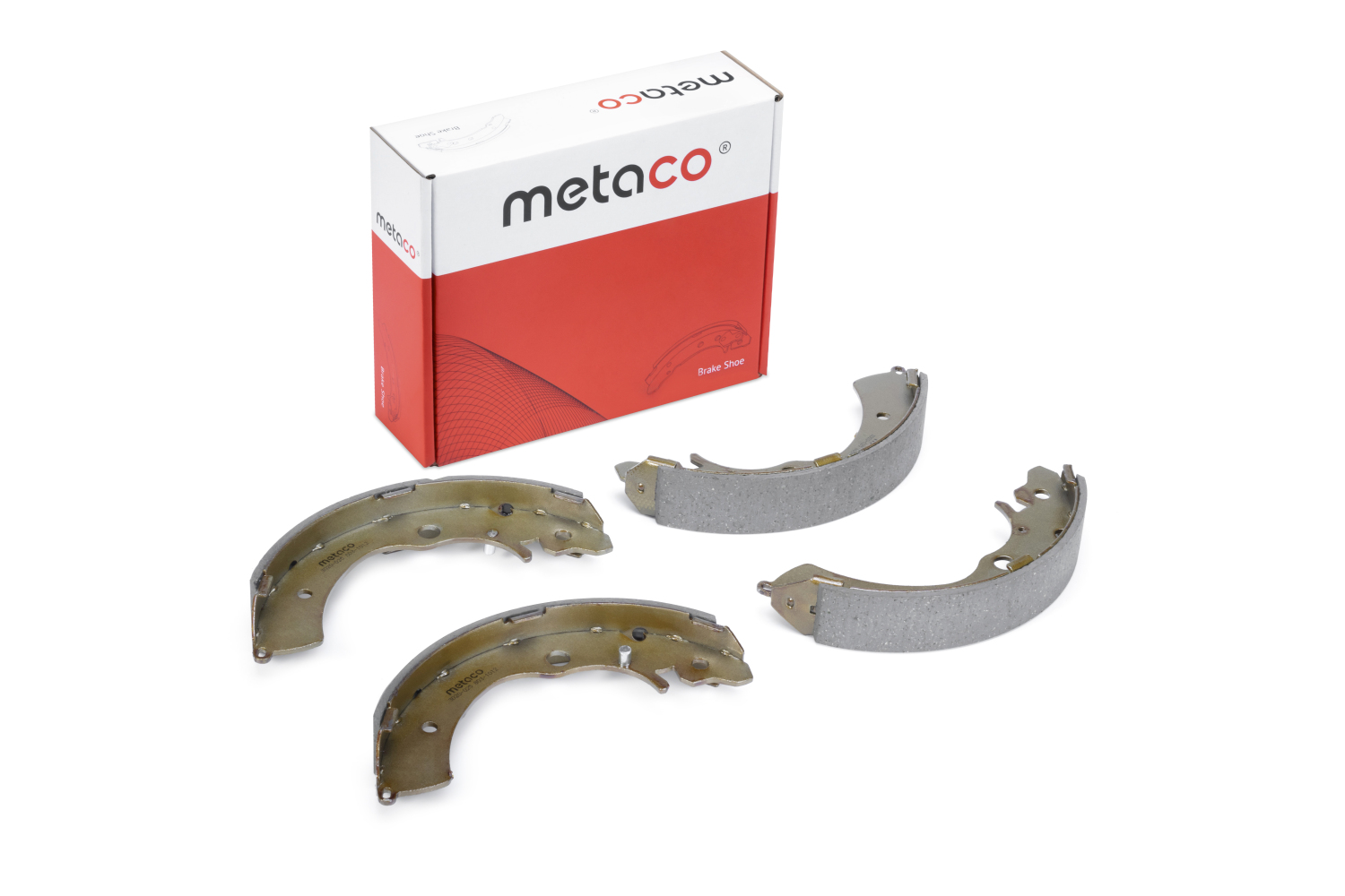 METACO 3020025 Колодки тормозные барабанные | зад |