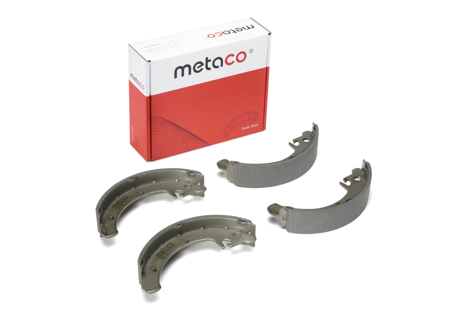 METACO 3020058 Колодки тормозные барабанные | зад |