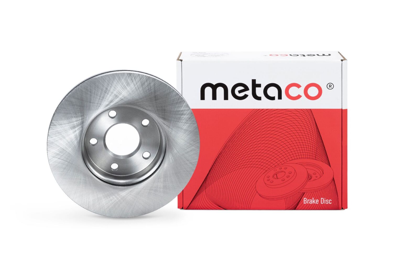 METACO 3050002 Диск тормозной вентилируемый | перед |