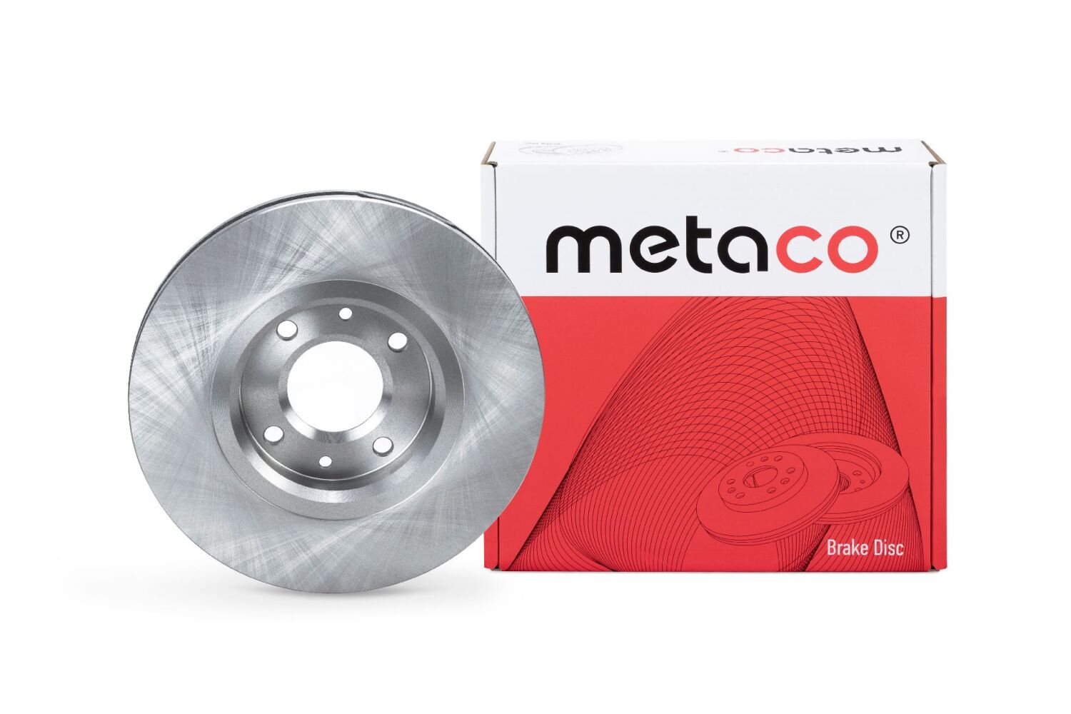 METACO 3050007 Диск тормозной передний вентилируемый