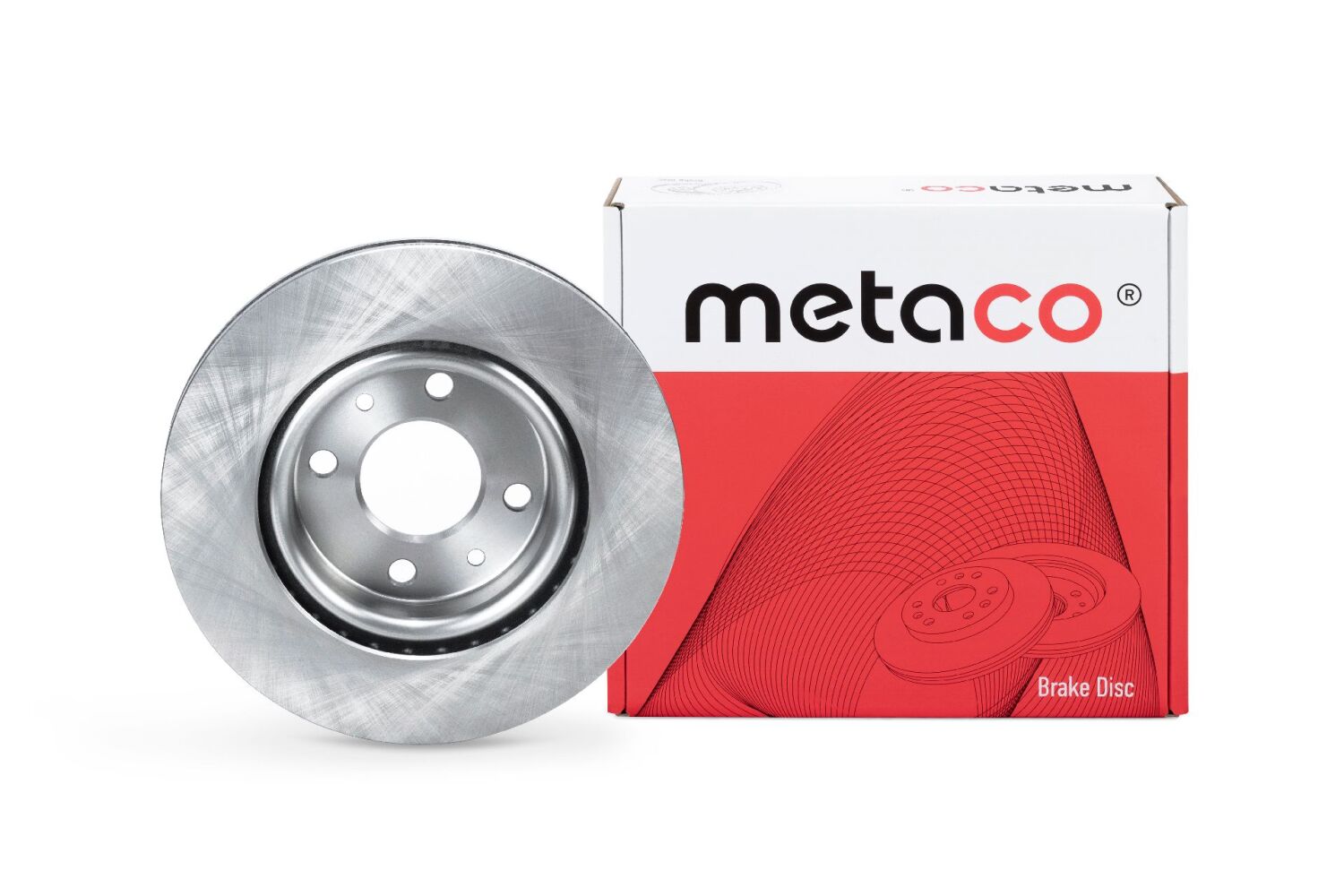 METACO 3050023 Диск тормозной вентилируемый | перед |
