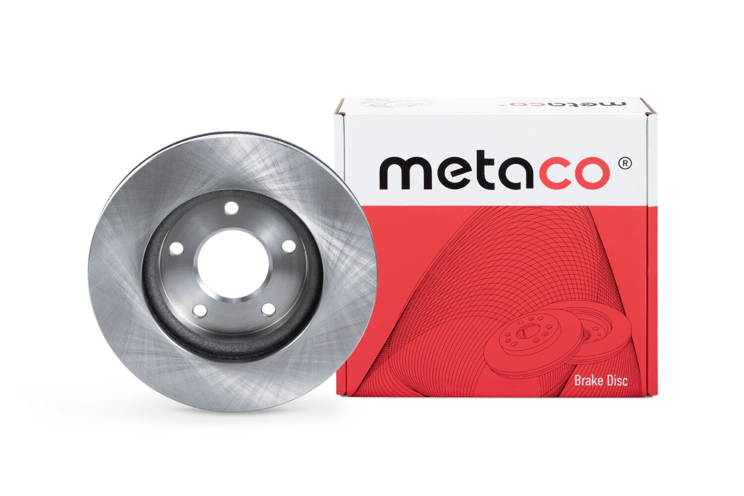 METACO 3050028 Диск тормозной передний вентилируемый