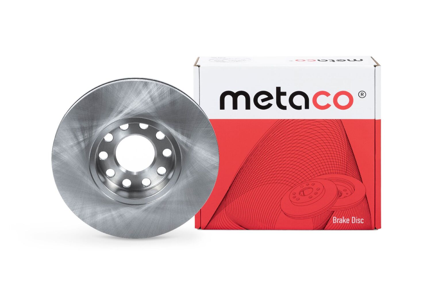 METACO 3050038 Диск тормозной вентилируемый | перед |