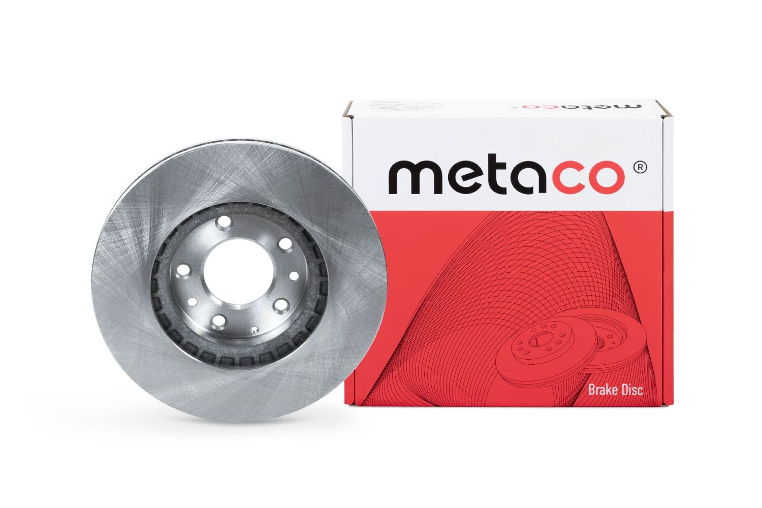 METACO 3050041 Диск тормозной вентилируемый | перед |