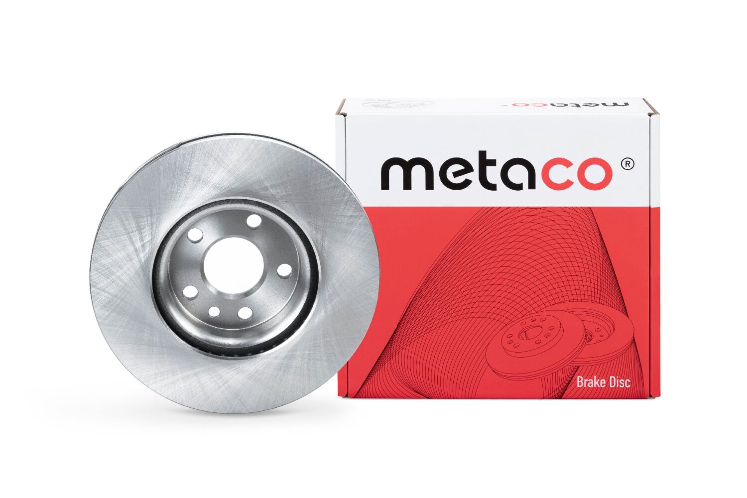 METACO 3050051 Диск тормозной вентилируемый | перед |