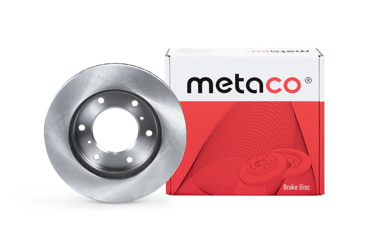 METACO 3050055 Диск тормозной вентилируемый | перед |