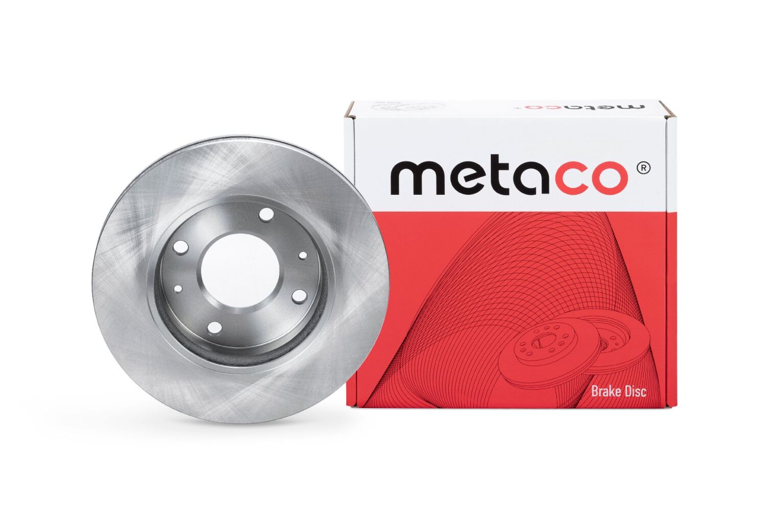 METACO 3050066 Диск тормозной вентилируемый | перед |