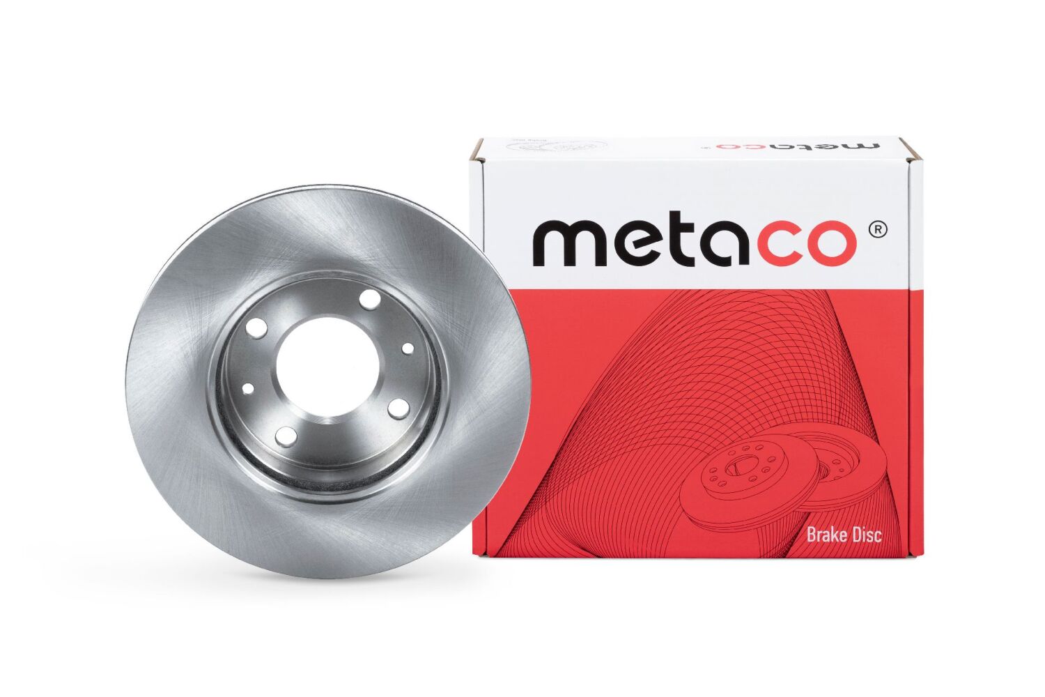 METACO 3050094 Диск тормозной вентилируемый | перед |
