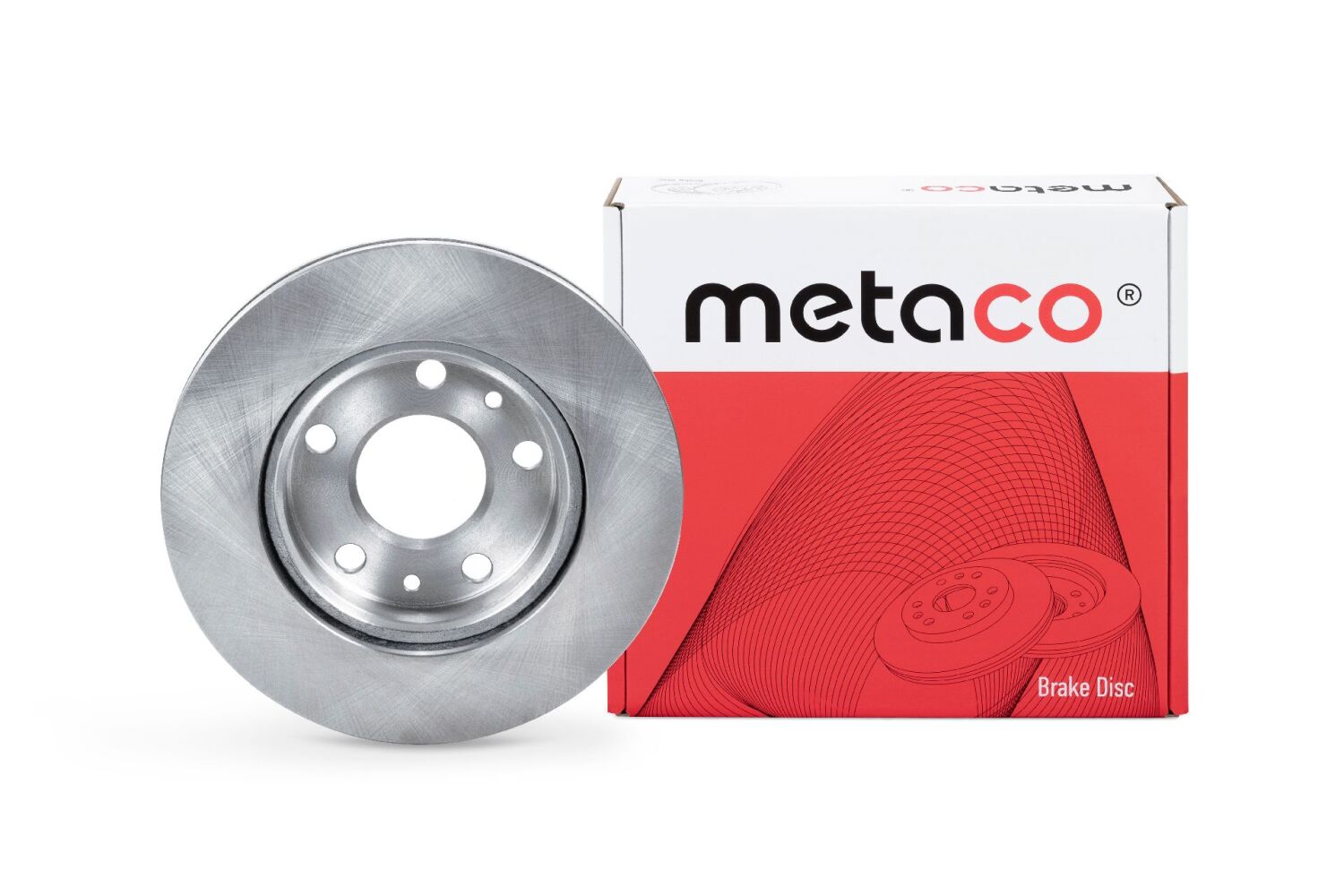 METACO 3050119 Диск тормозной передний вентилируемый