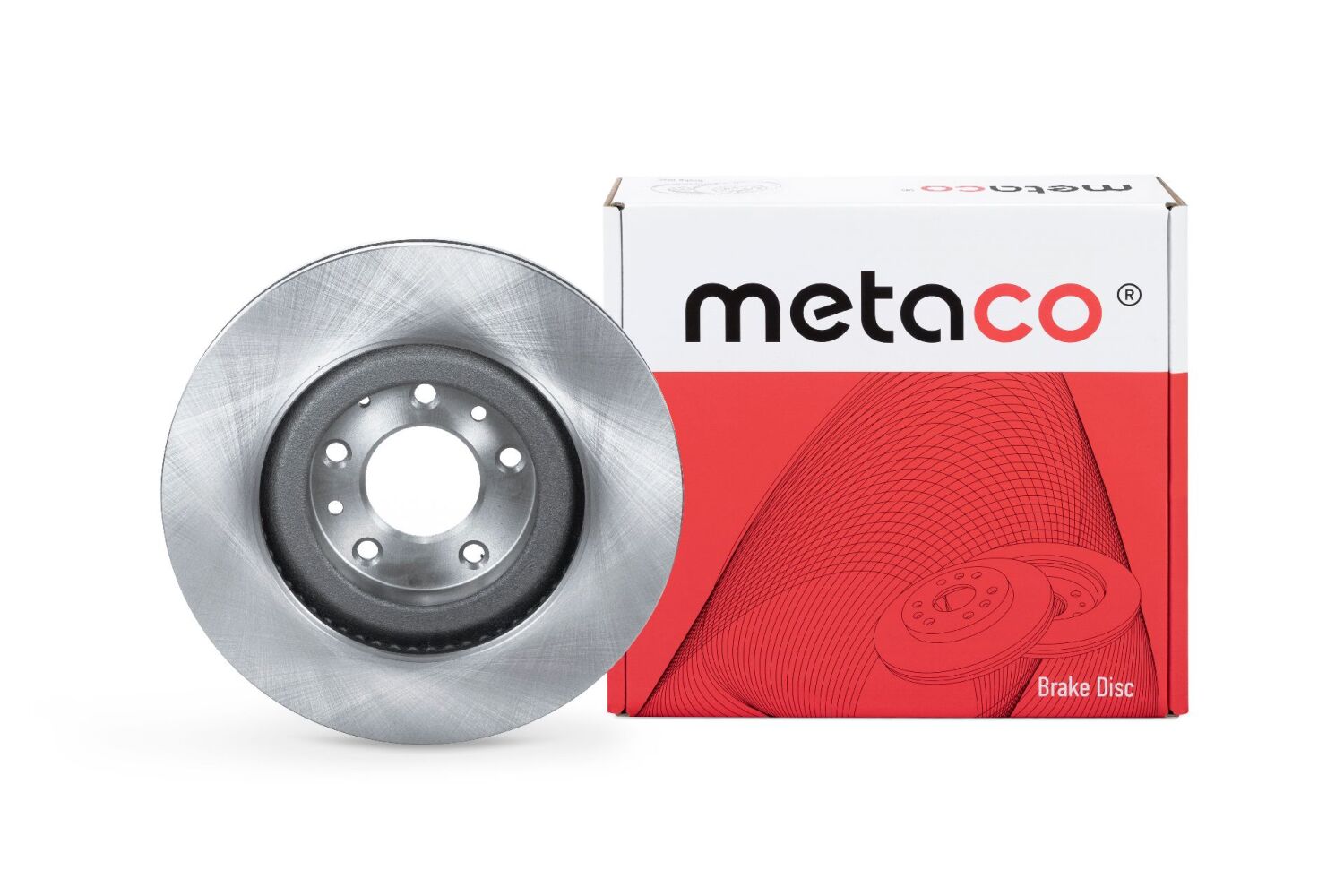 METACO 3050250 Диск тормозной передний вентилируемый