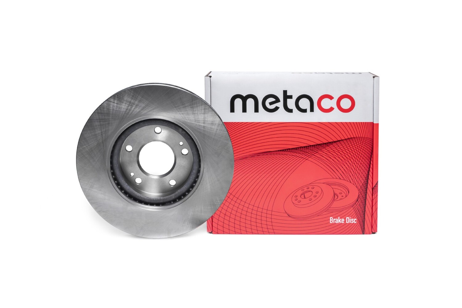 METACO 3050343 Диск тормозной вентилируемый | перед |