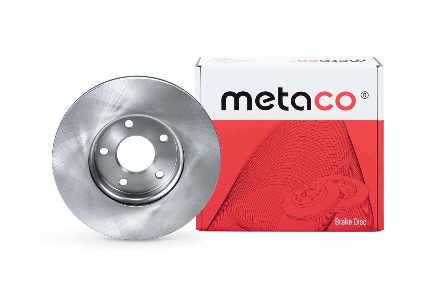 METACO 3050344 Диск тормозной вентилируемый | перед |