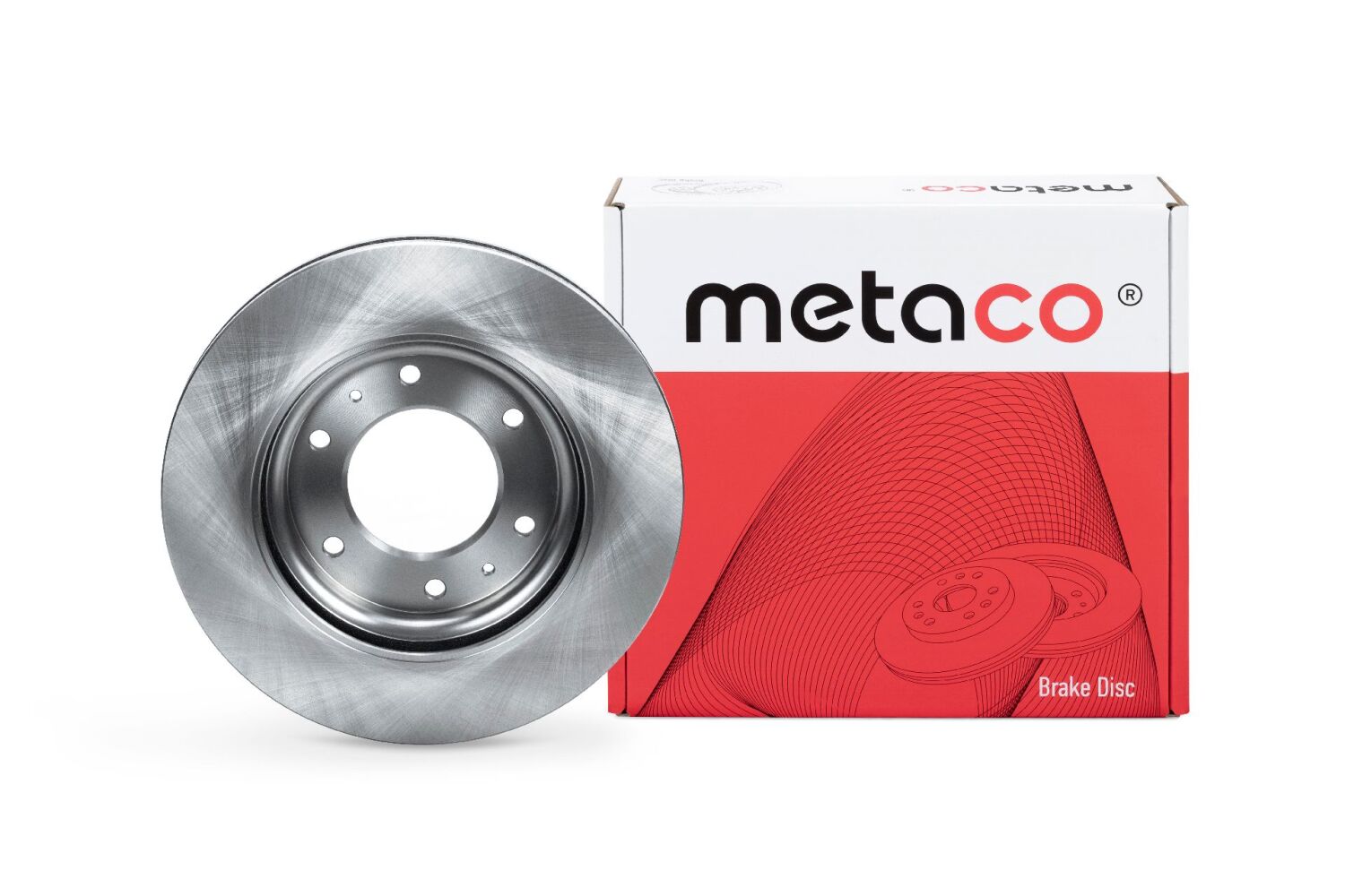 METACO 3050372 Диск тормозной передний вентилируемый
