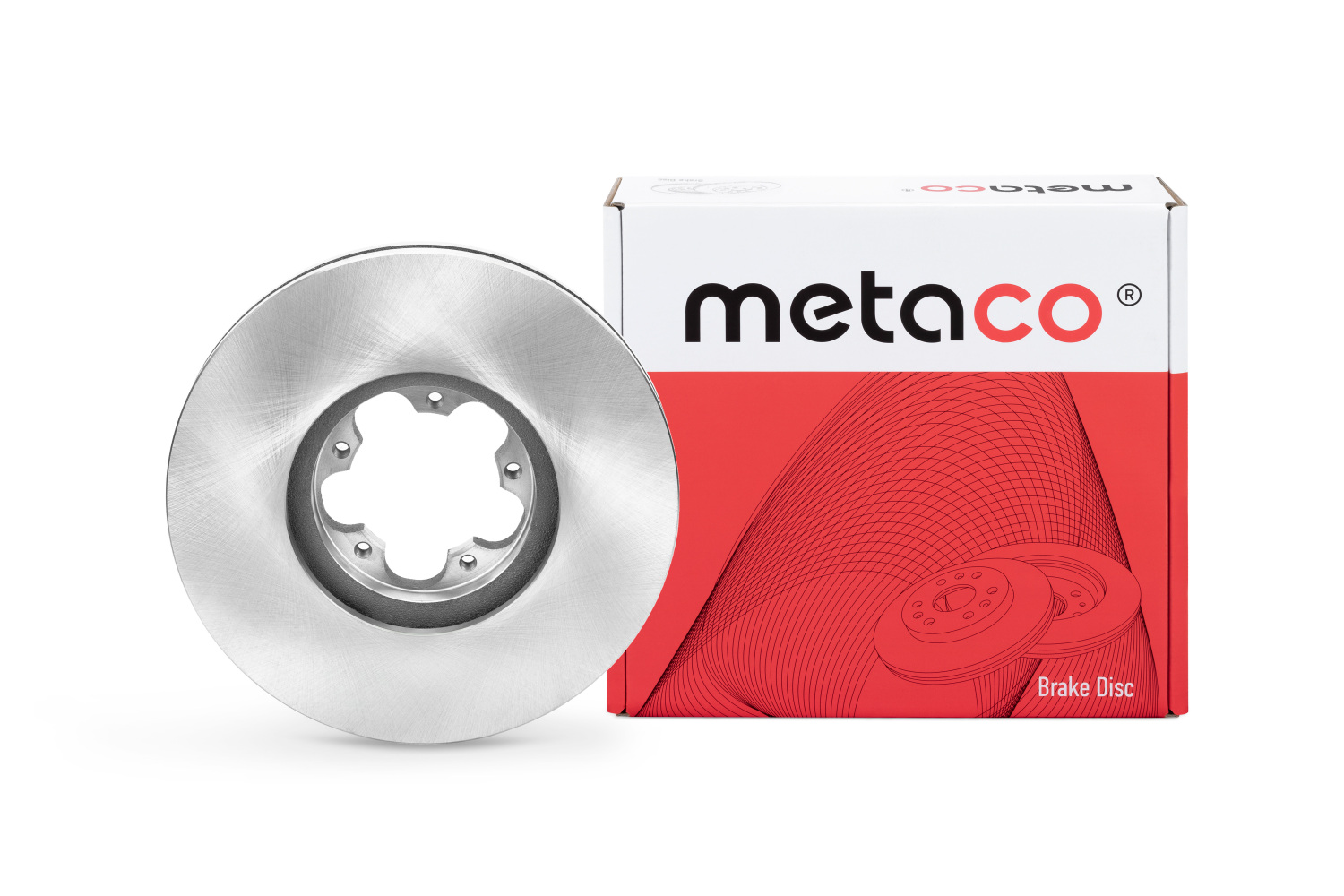 METACO 3050392 Диск тормозной передний вентилируемый