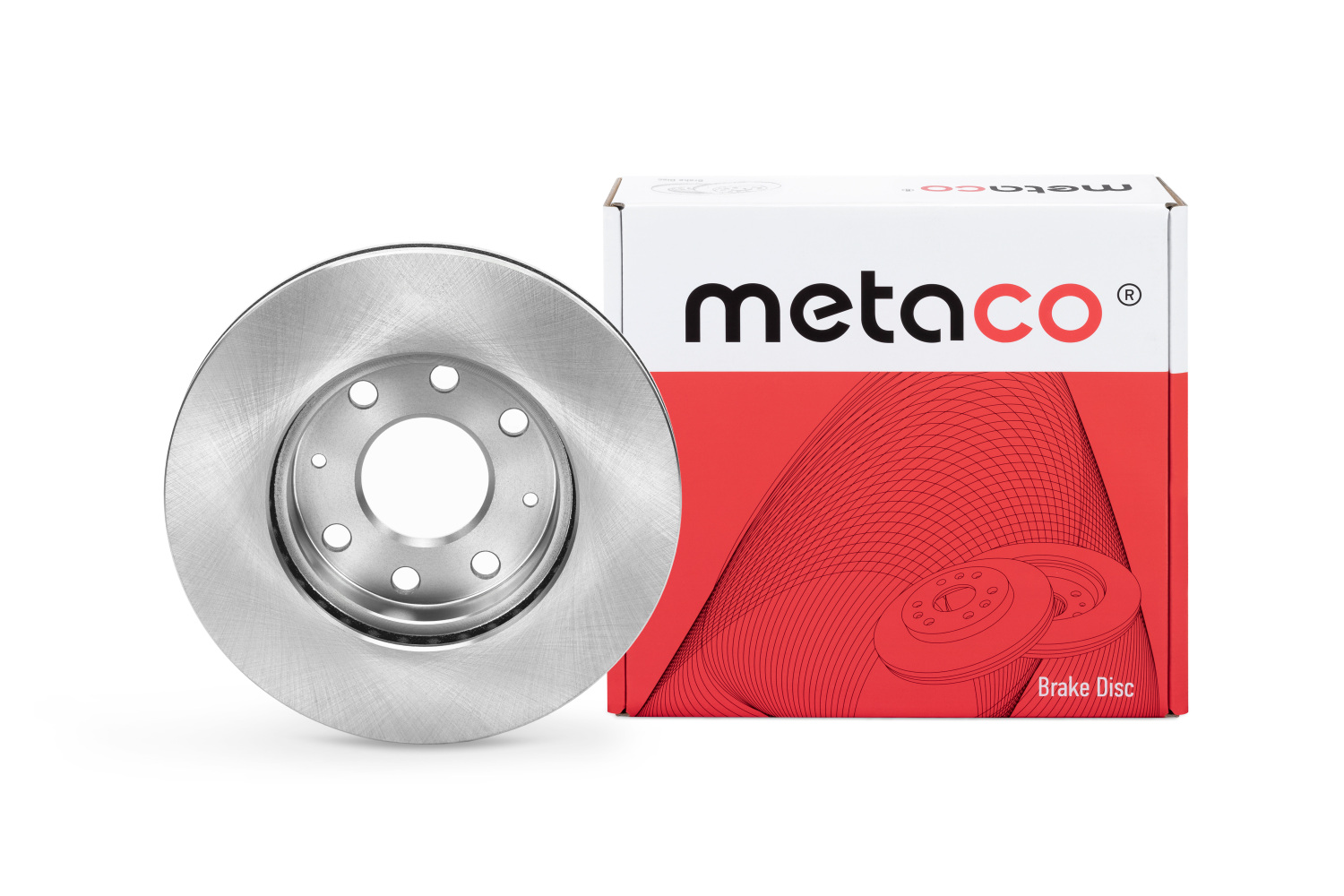 METACO 3050443 Диск тормозной вентилируемый | перед |