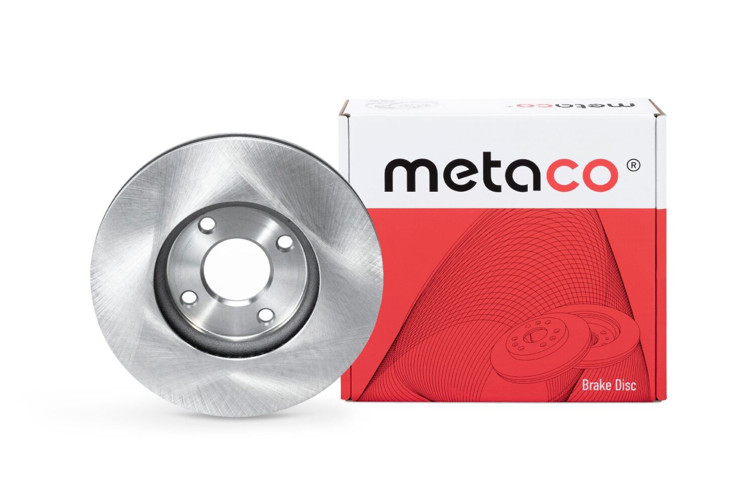 METACO 3050502 Диск тормозной передний вентилируемый