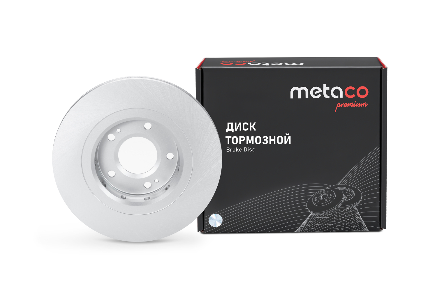 METACO 3050535 Диск тормозной вентилируемый | перед |