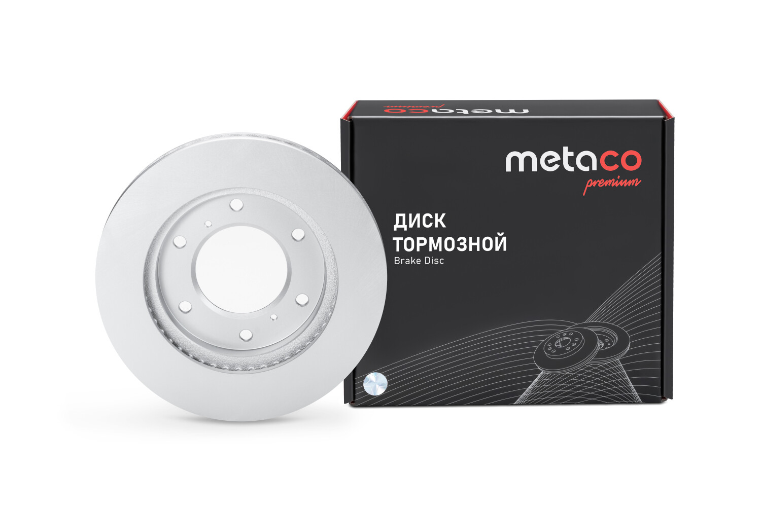 METACO 3050544 Диск тормозной вентилируемый | перед |