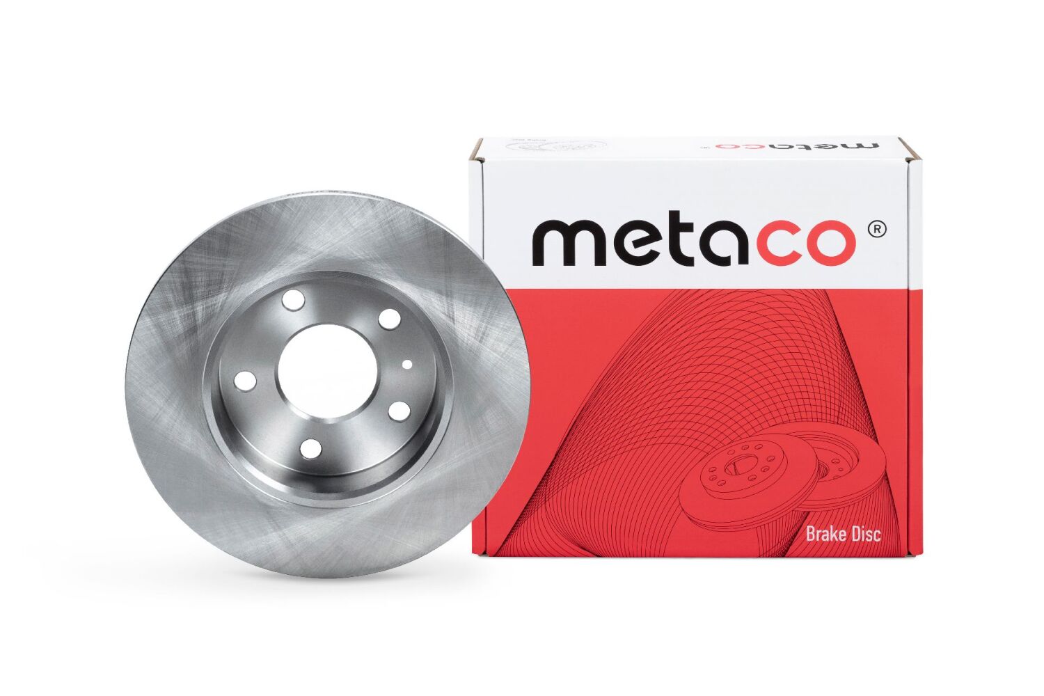 METACO 3060001 Диск тормозной | зад |