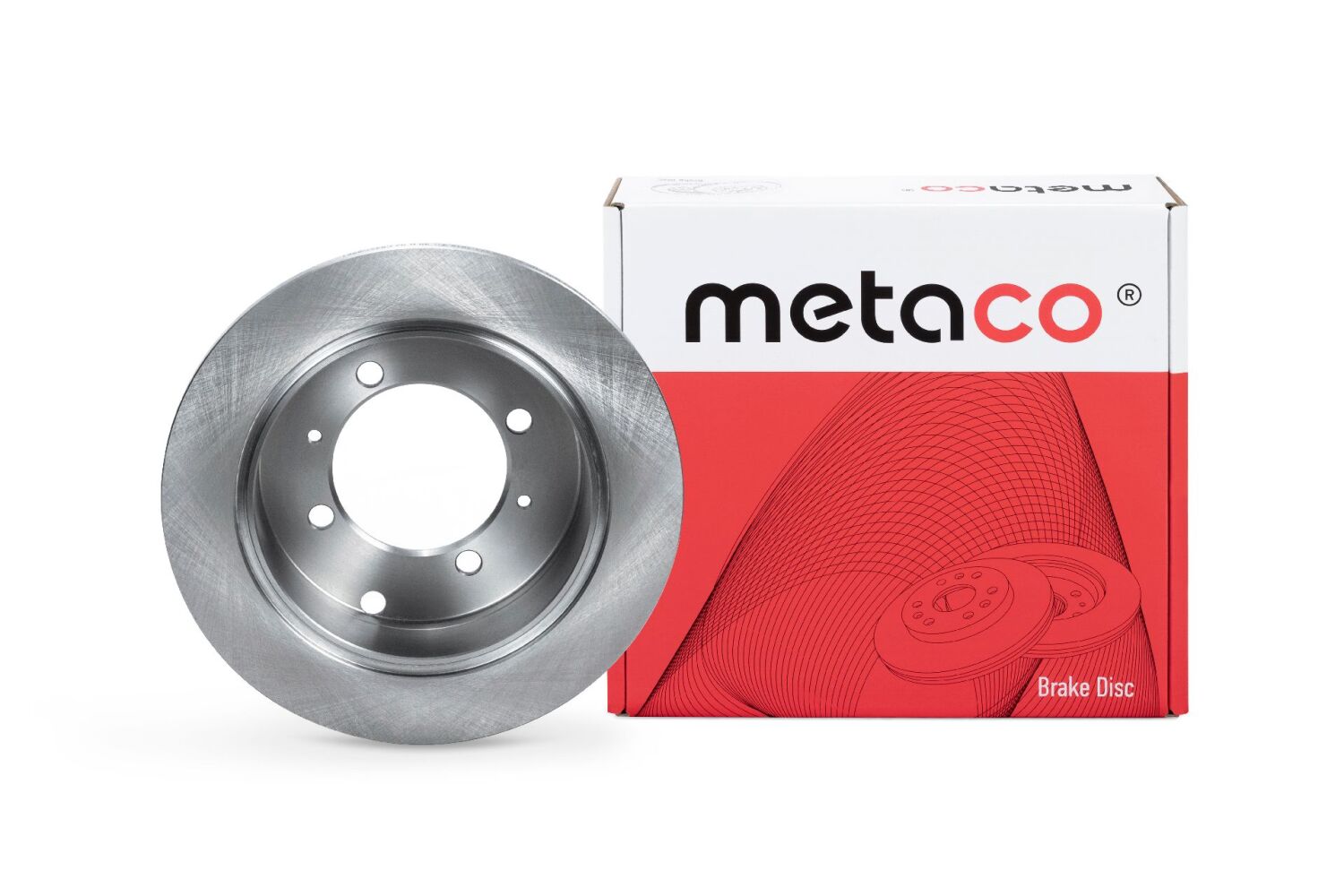 METACO 3060004 Диск тормозной | зад |