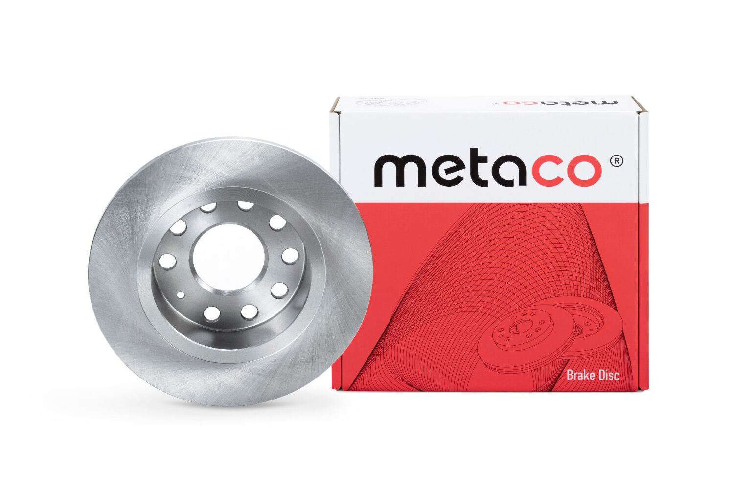 METACO 3060005 Диск тормозной | зад |