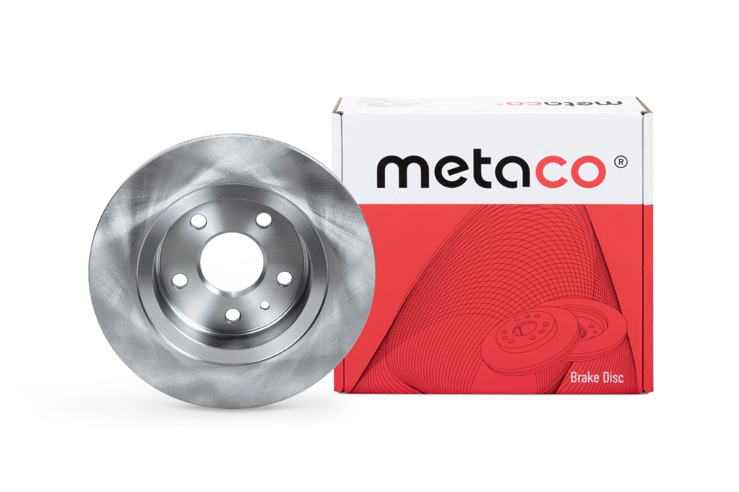 METACO 3060007 Диск тормозной задний | зад |