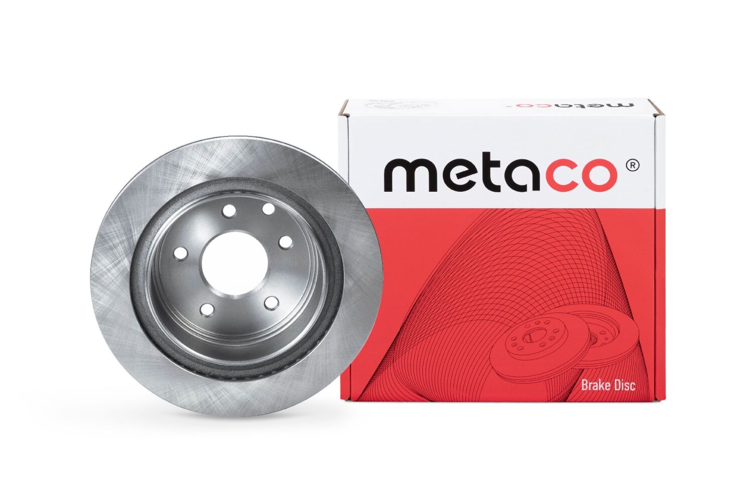METACO 3060009 Диск тормозной | зад |