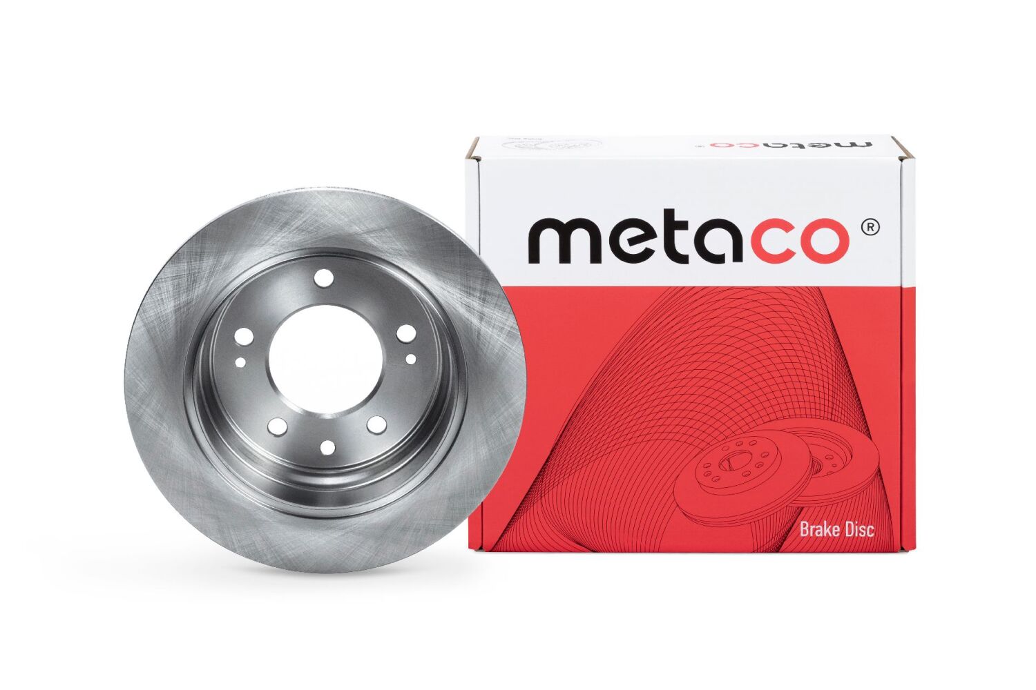 METACO 3060011 Диск тормозной | зад |